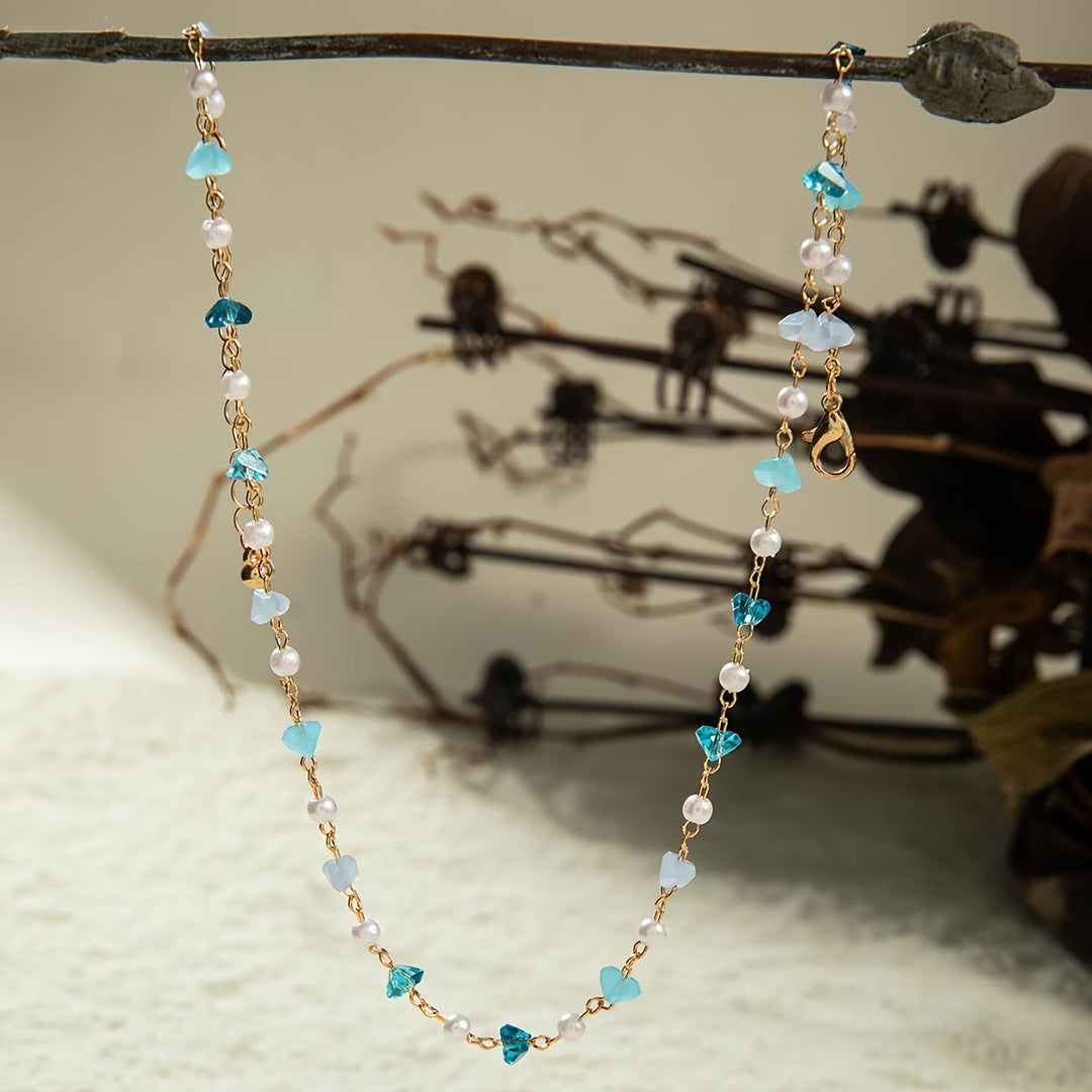 Kira™ | Pearl and Turquoise Bead Bracelet