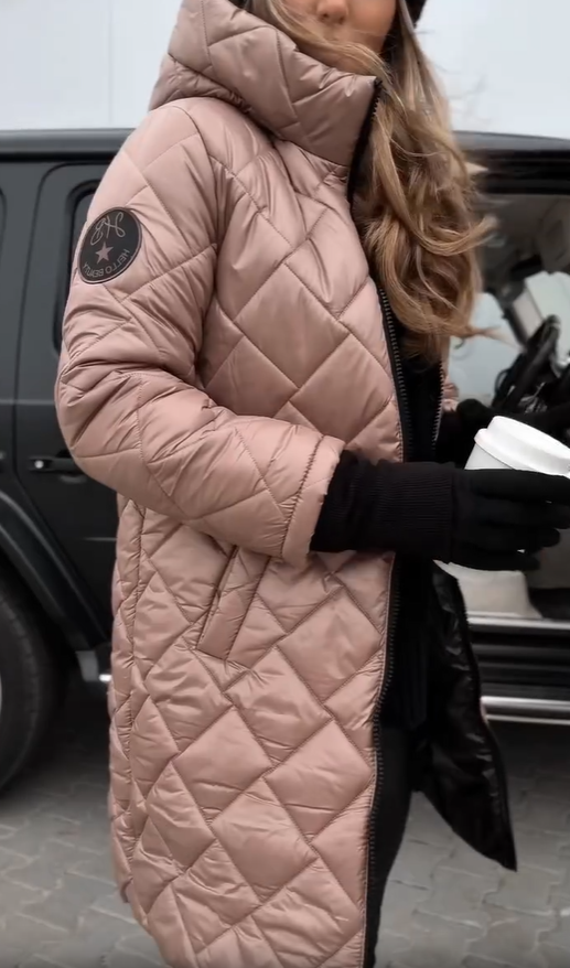 Bogna | Quilted Hooded Winter Coat