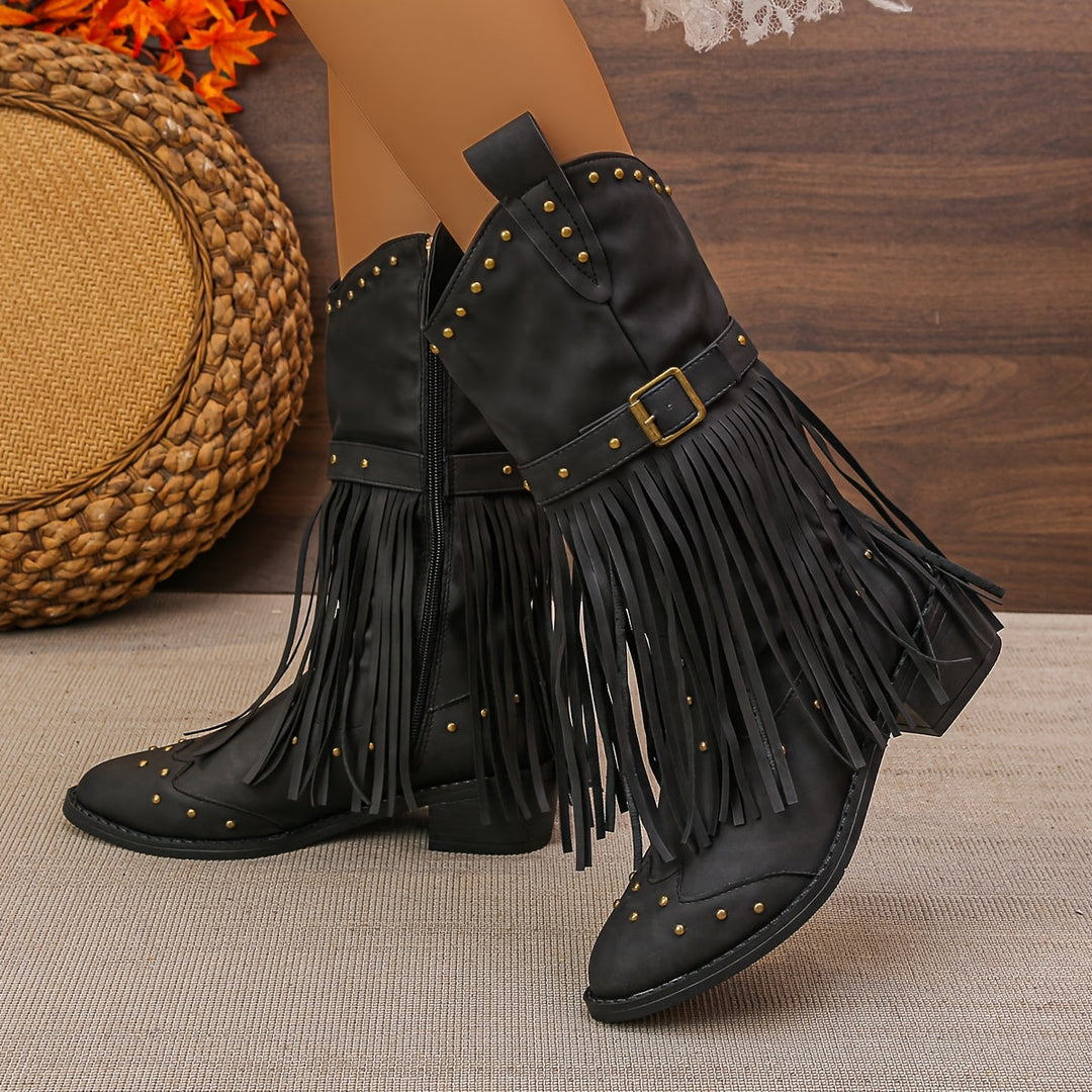 Aurelia™ | Western Tassel Boots
