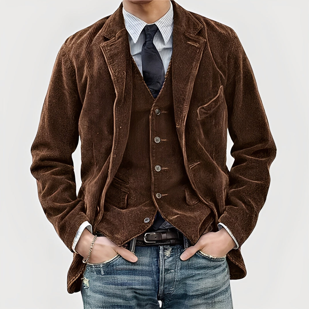 Matteo™ | Vintage Jacket and Waistcoat
