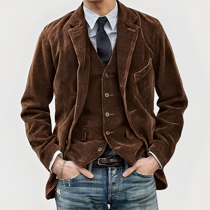 Matteo™ | Vintage Jacket and Waistcoat