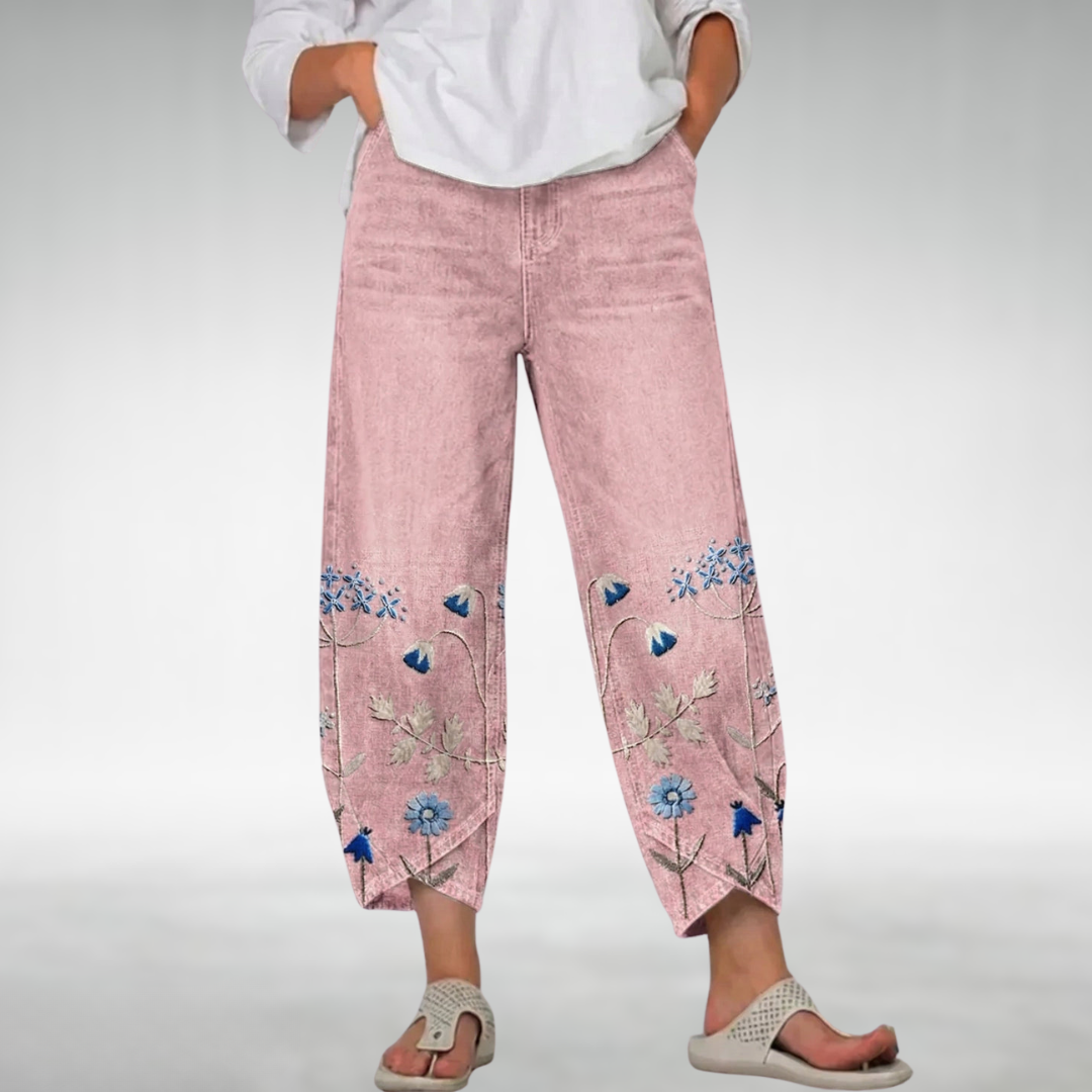 Everlee™ | Floral Comfort Trousers