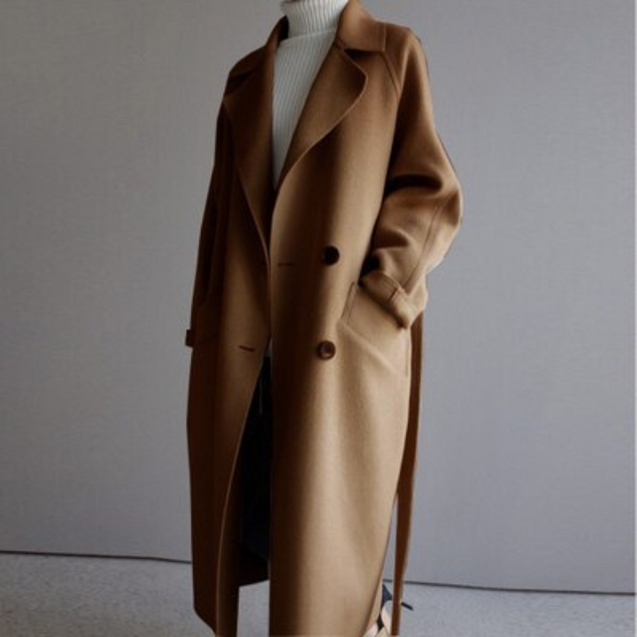 Cerys | Wool-Blend Trench Coat