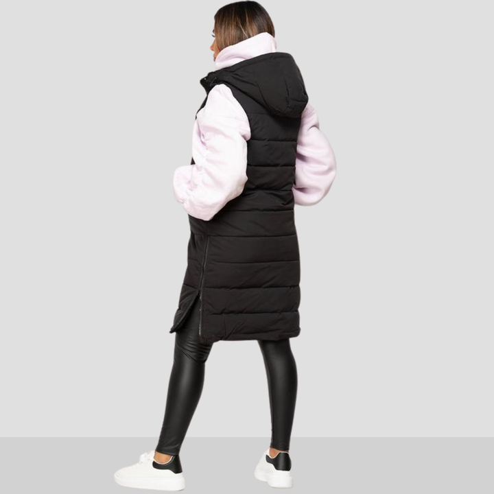 Sidra™ | Long Hooded Puffer Coat