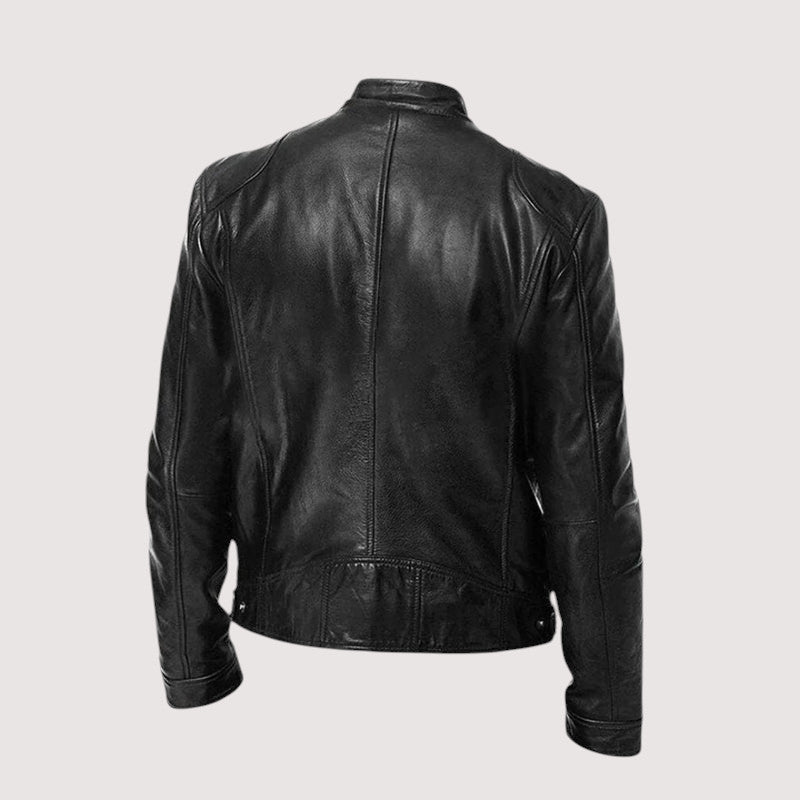Valentin™ | Elegant High-end Leather Jacket