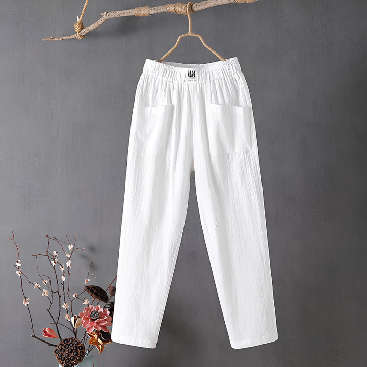 Luna™ | Soft Draped Trousers