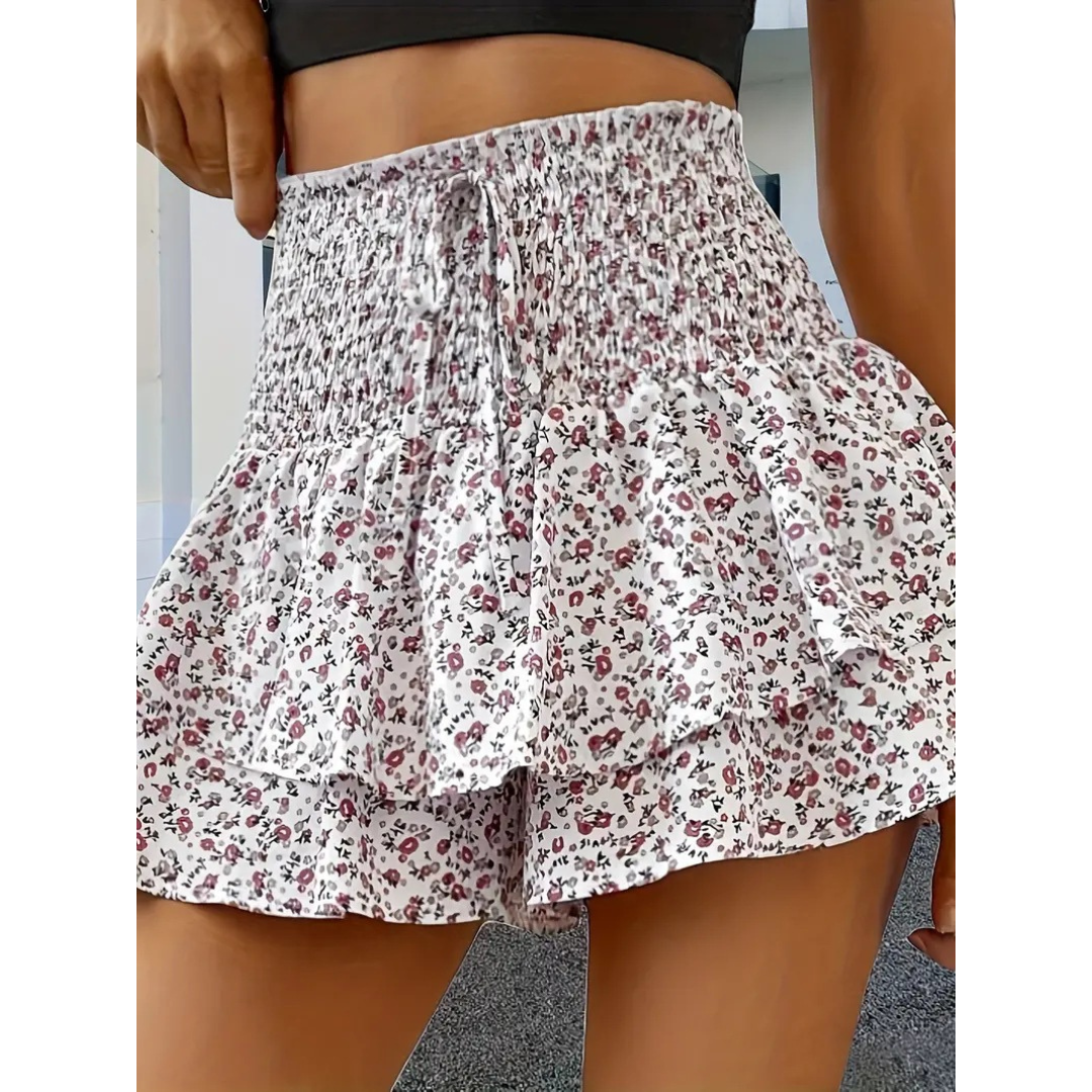 Luningning™ | Shirred Layered Skort