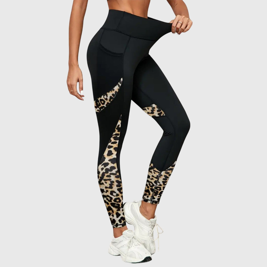 Leia™ | Leopard High-Waist Trousers