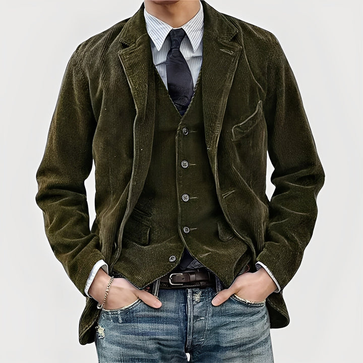 Matteo™ | Vintage Jacket and Waistcoat