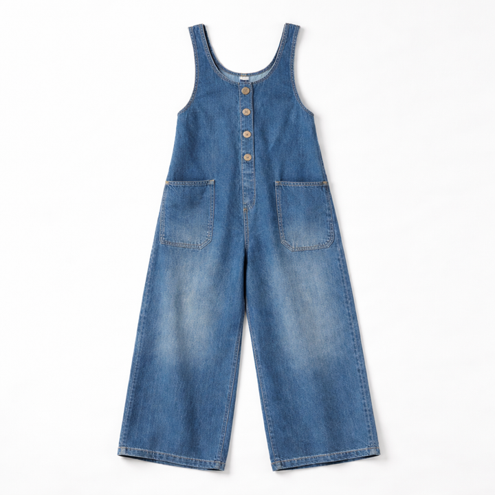 Lenna - Relaxed Denim Jumpsuit
