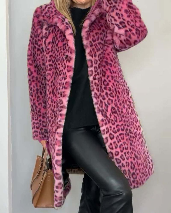 Leona | Long Leopard Coat