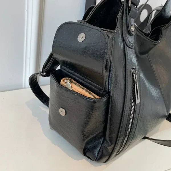Rae™ | Classic Leather Handbag