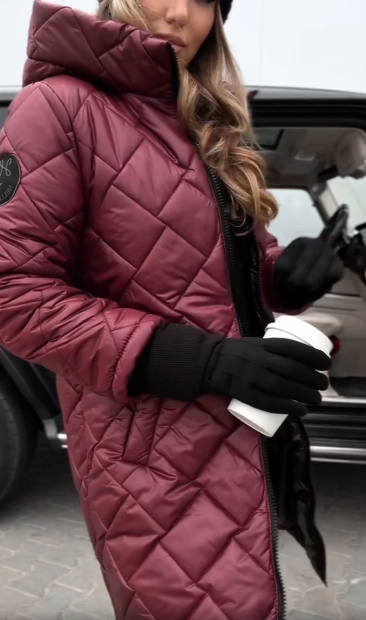 Bogna | Quilted Hooded Winter Coat