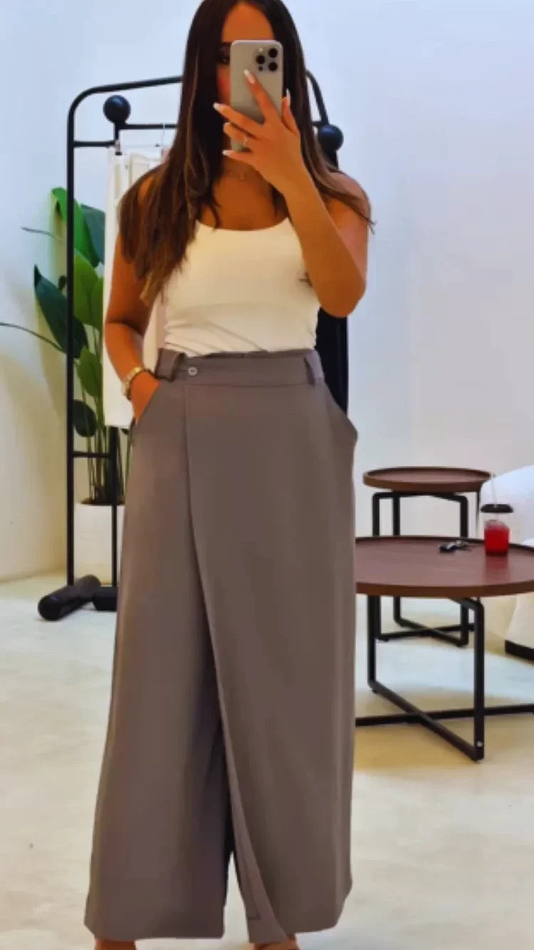 Annora™ | Premium Wide-Leg Trousers