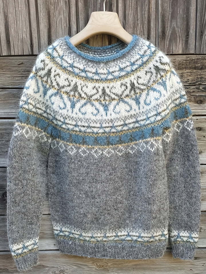Nuria Nordic Knit Sweater