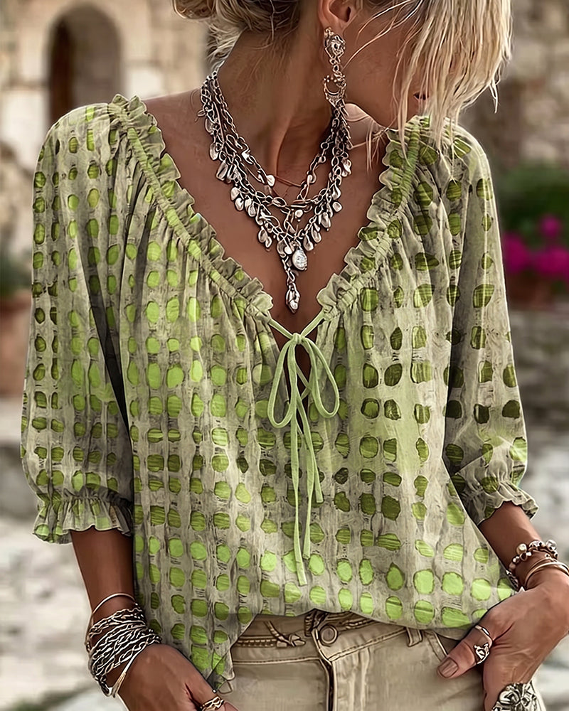 Bastila | Polka Dot Blouse