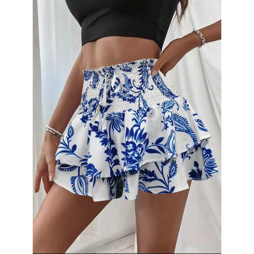 Luningning™ | Shirred Layered Skort