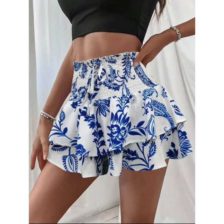 Luningning™ | Shirred Layered Skort
