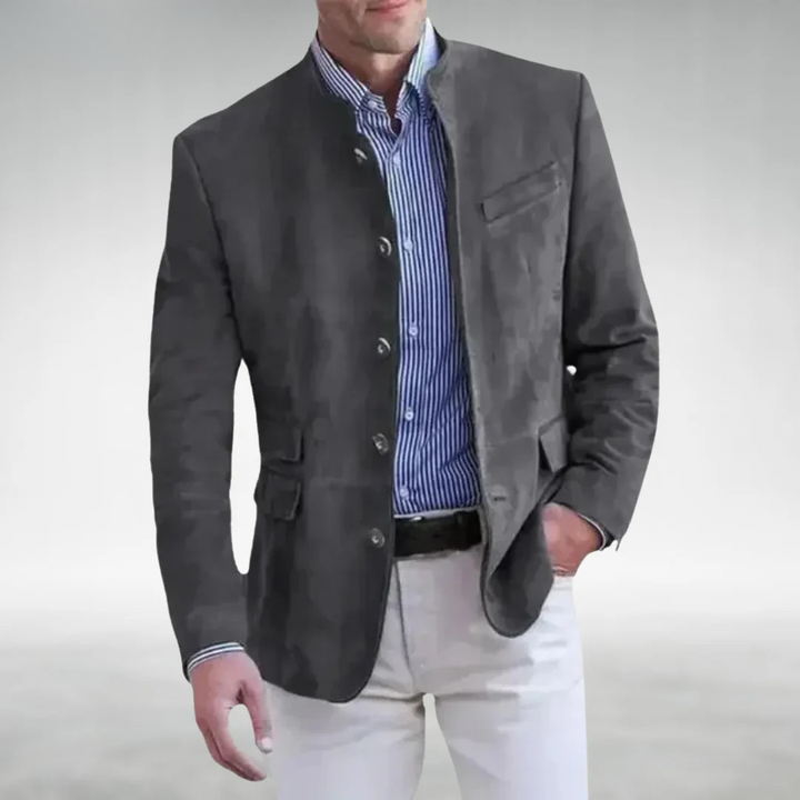 Xavier™ | Suede Leather Jacket