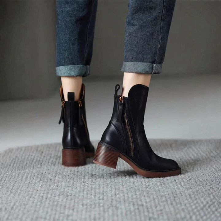 Martina™ | Leather Ankle Boots