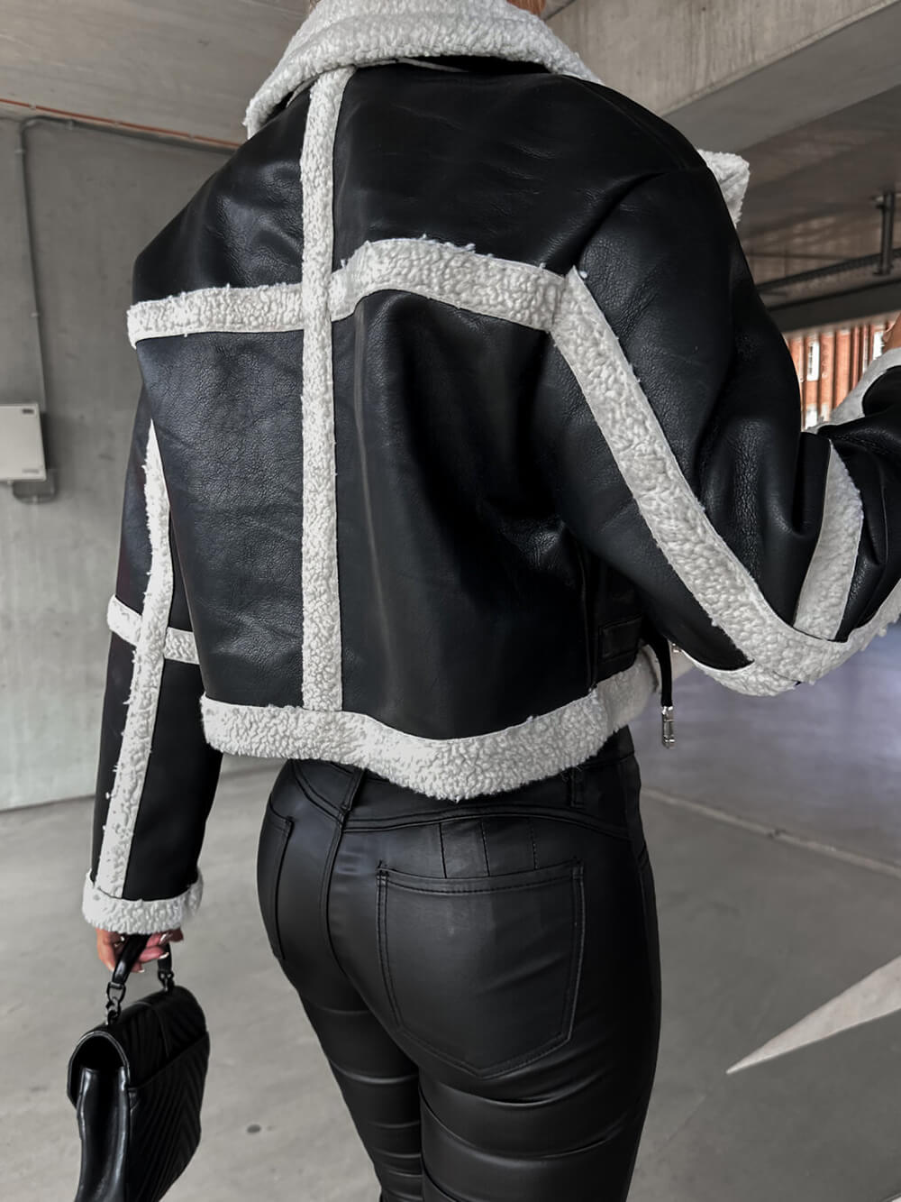 Juno | Faux Leather Jacket