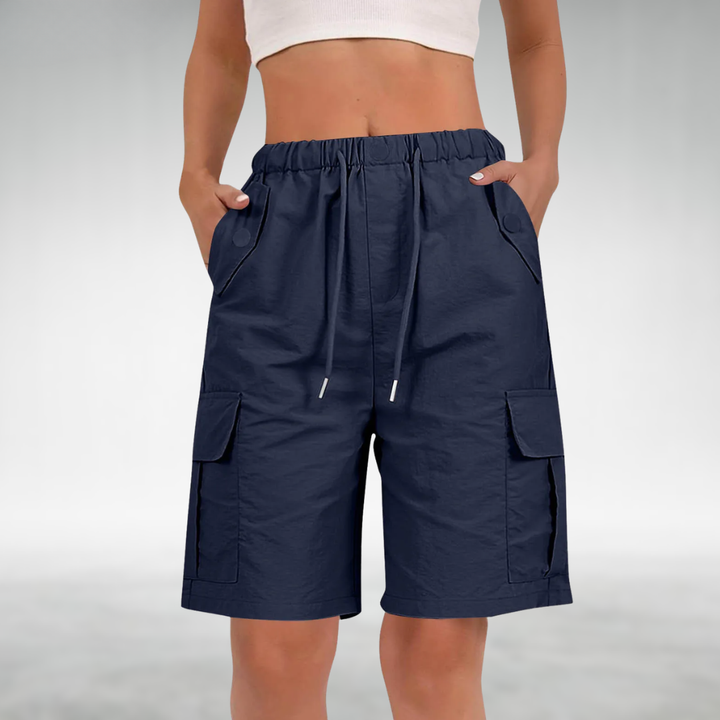 Leanna™ | Comfort Stretch Cargo Shorts