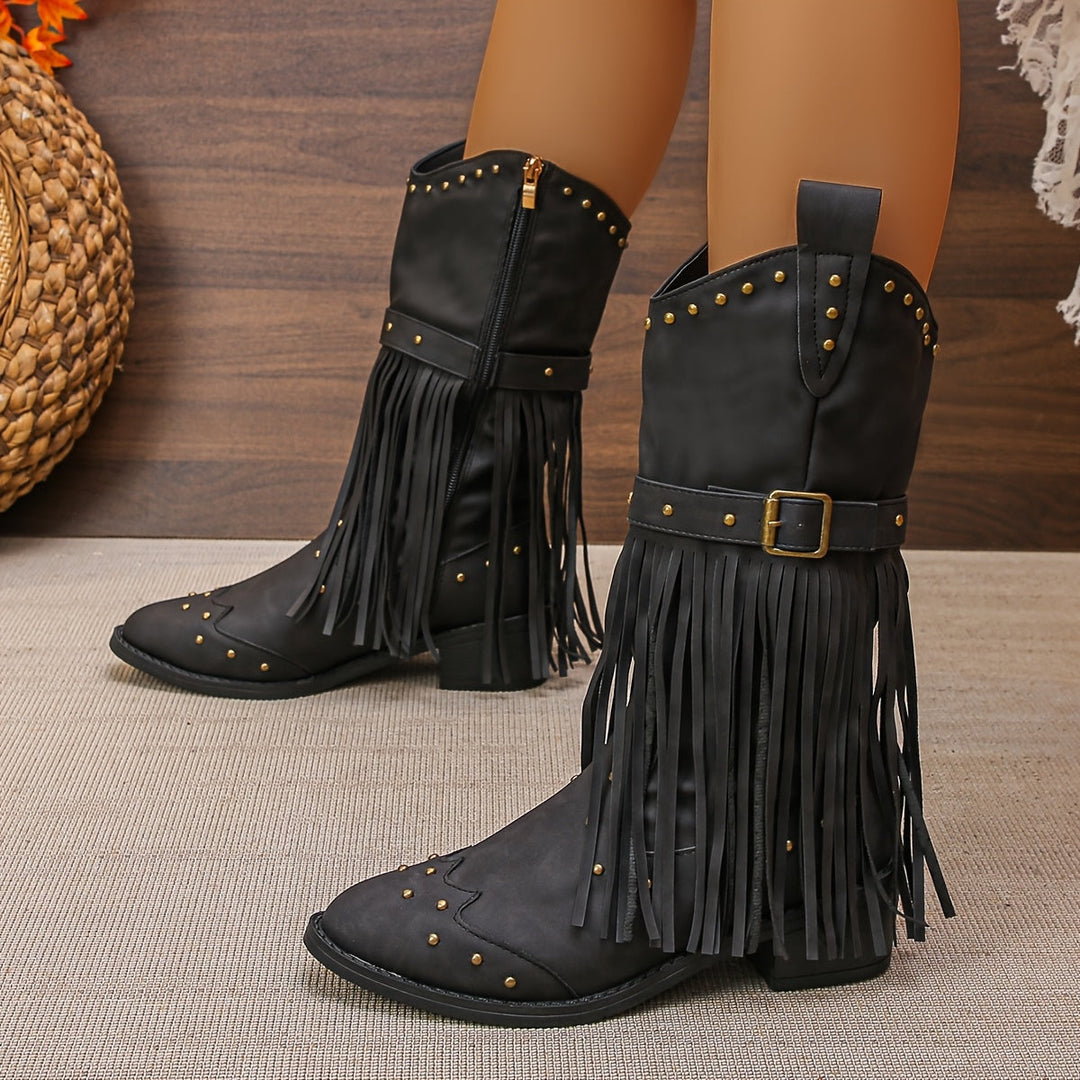 Aurelia™ | Western Tassel Boots