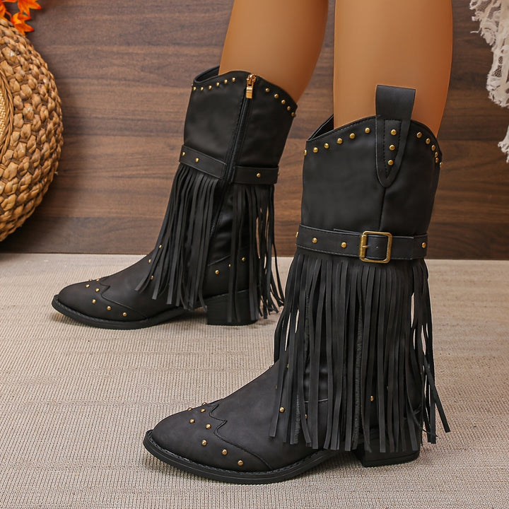 Aurelia™ | Western Tassel Boots