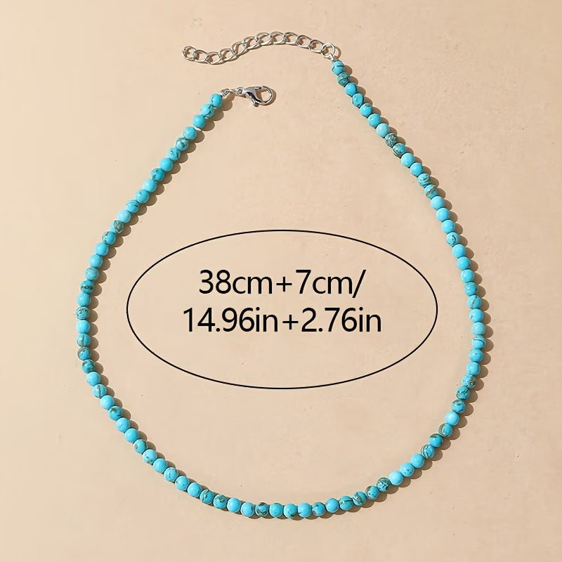 Wren™ | Turquoise Bead Necklace