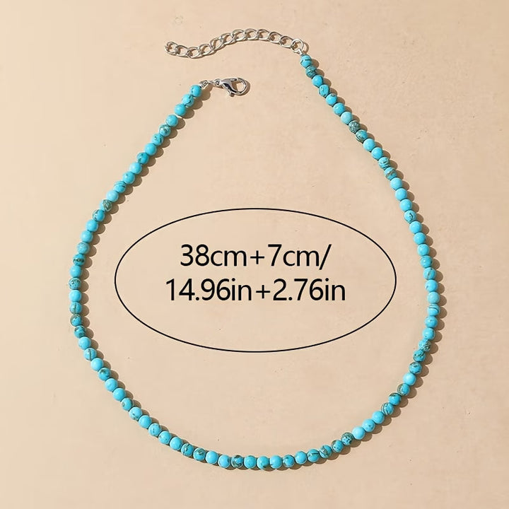 Wren™ | Turquoise Bead Necklace