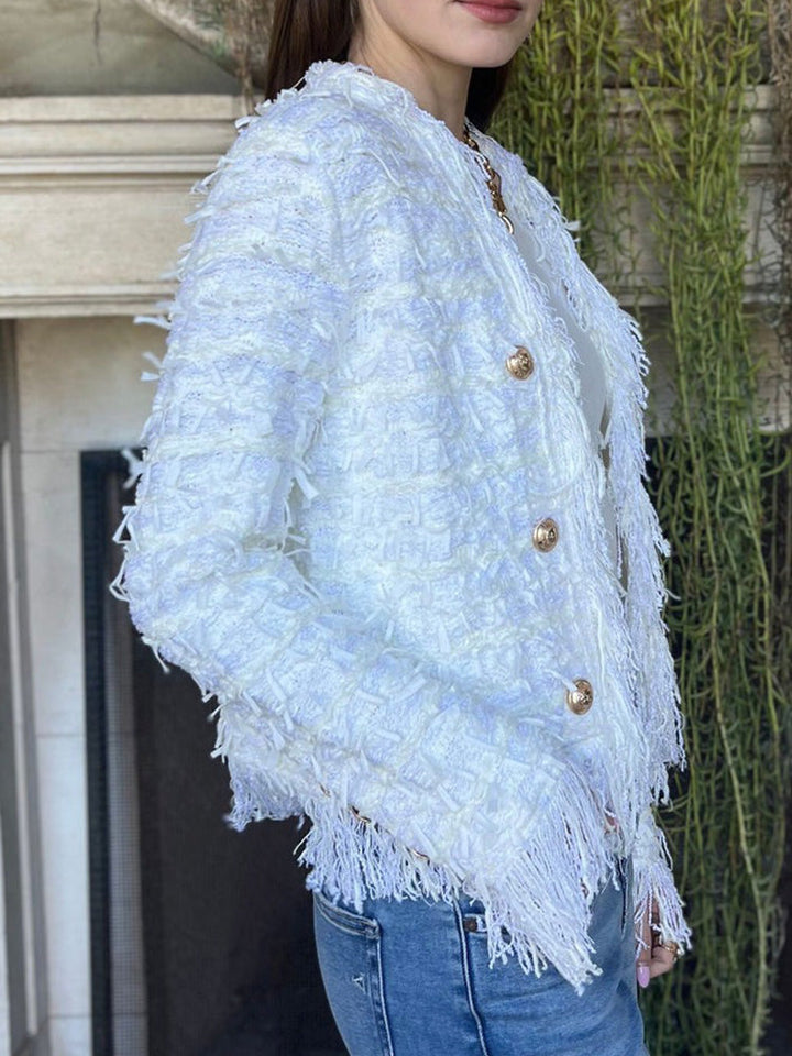 Gabriella | Elegant Fringed Jacket