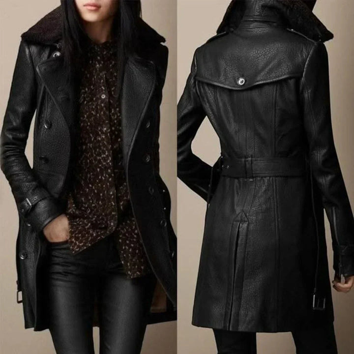 Elowen | Classic Double-Breasted Coat