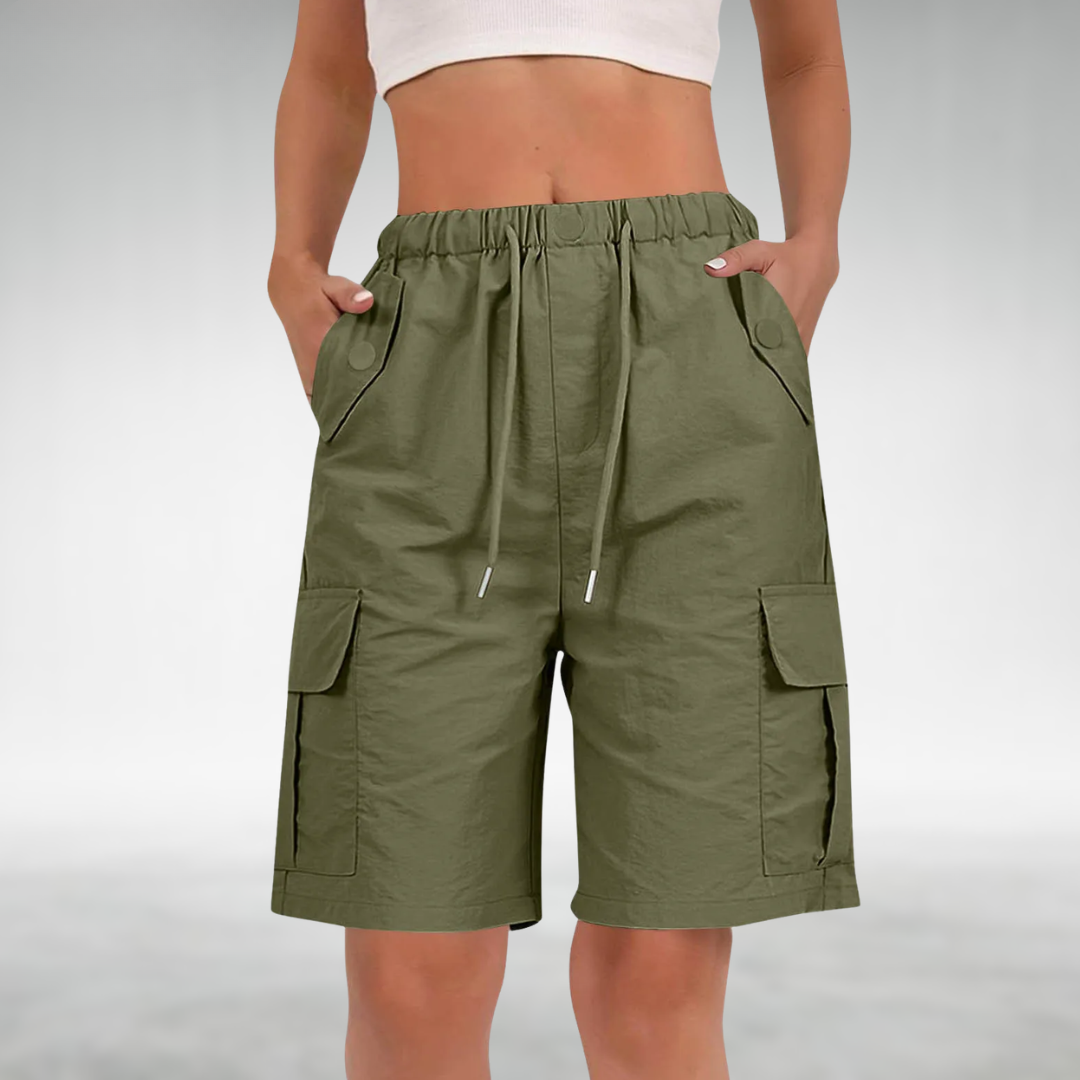Leanna™ | Comfort Stretch Cargo Shorts