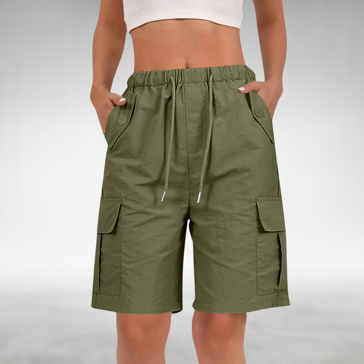 Leanna™ | Comfort Stretch Cargo Shorts