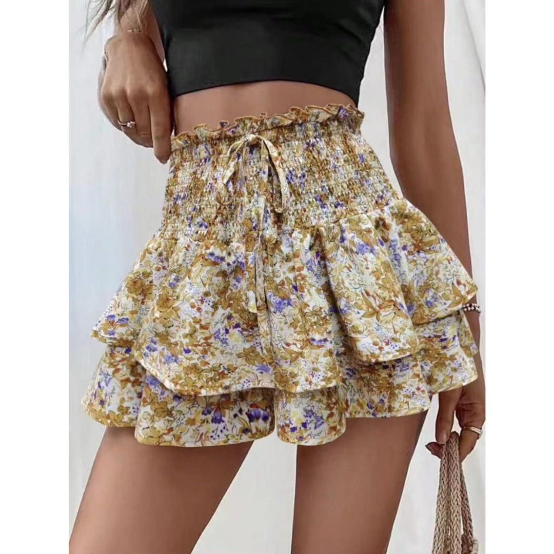Luningning™ | Shirred Layered Skort