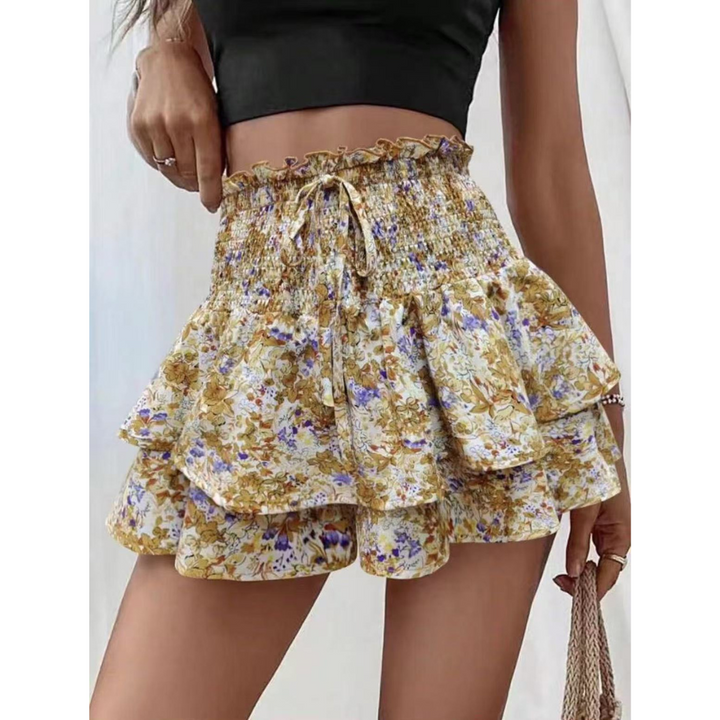 Luningning™ | Shirred Layered Skort