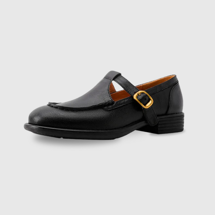 Nancy™ | Retro-Inspired Leather Shoes