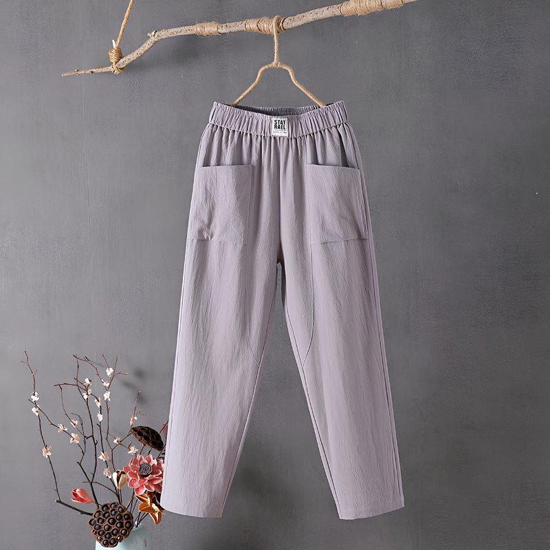 Luna™ | Soft Draped Trousers