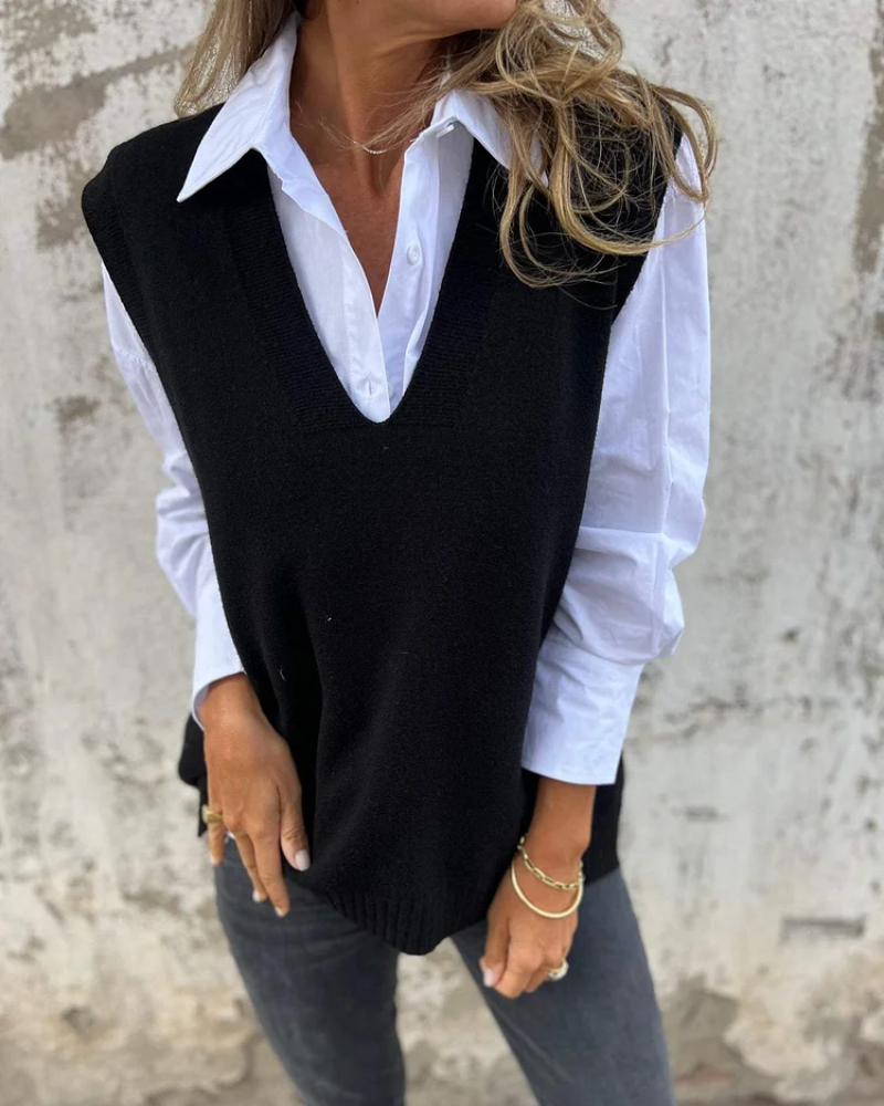 Noah Comfortable Knit Vest