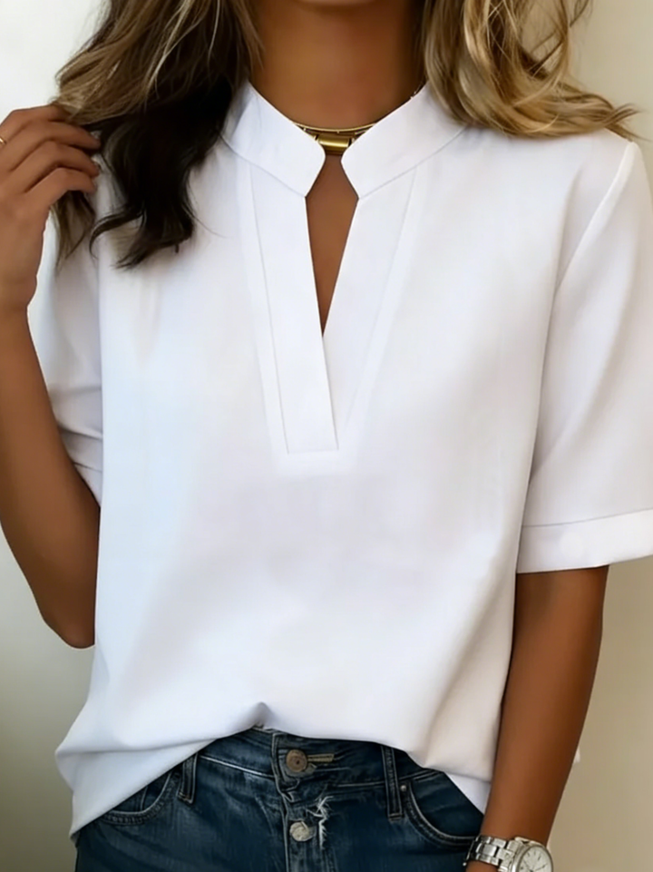 Éloïse | Refined-Collar Blouse