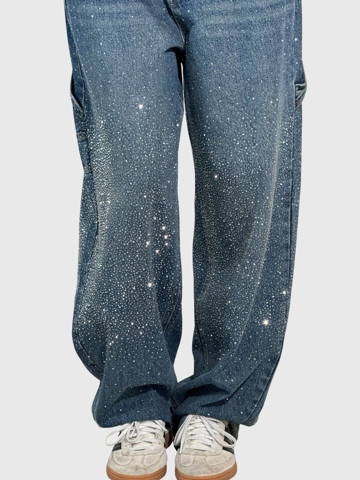 Stella™ | Diamond-Pattern Trousers