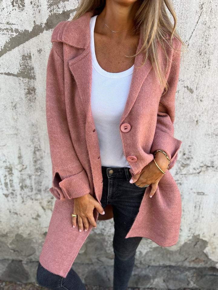 Elspeth™ | Longline Lapel Coat
