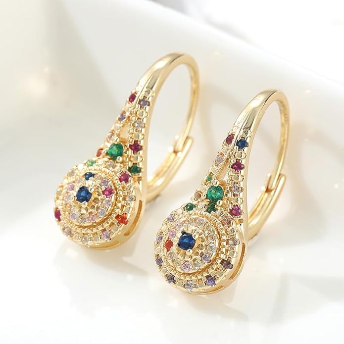 Zora™ | Zirconia Bloom Earrings