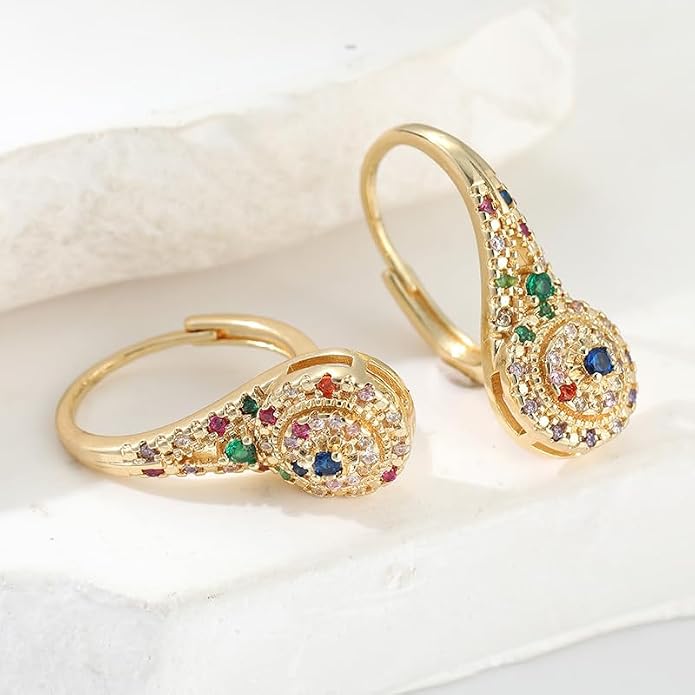Zora™ | Zirconia Bloom Earrings