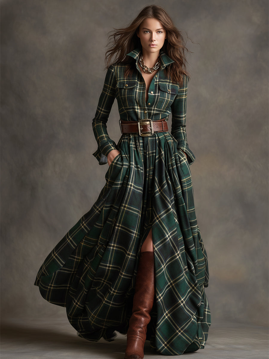 Mandy | Belt Shirt Dress