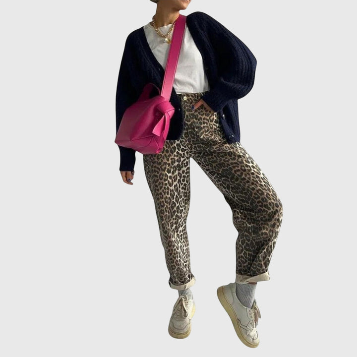 Chandra™ | Leopard-Print Jeans