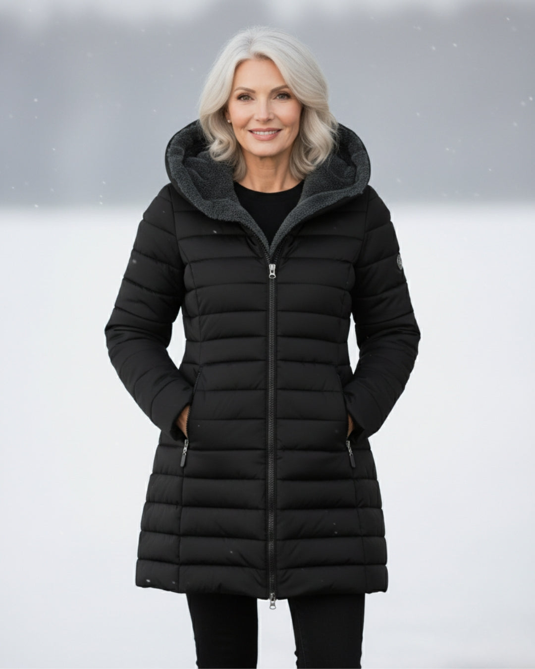 Amy - Puffer Jacket with Warm Lining