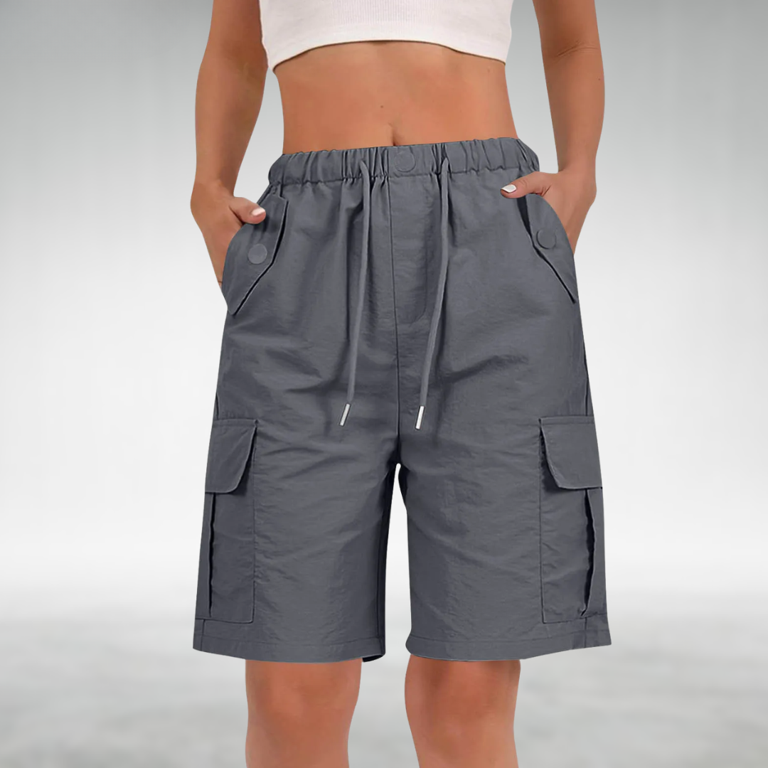 Leanna™ | Comfort Stretch Cargo Shorts