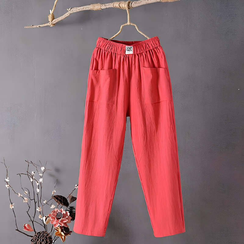 Luna™ | Soft Draped Trousers