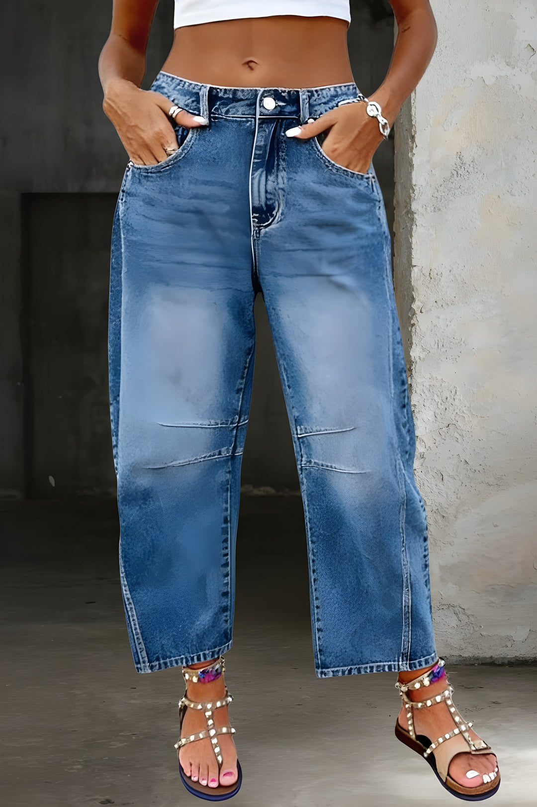 Sasha™ | Flared Casual Jeans
